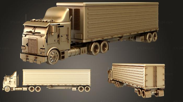 Vehicles (freightliner, CARS_1677) 3D models for cnc